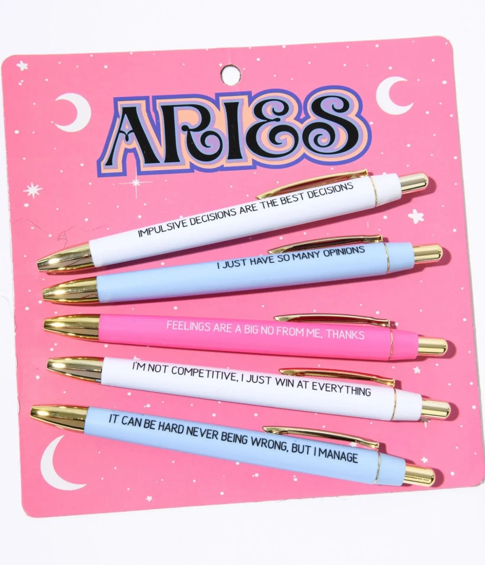 Unique Vintage Gift Under $20>Aries Pen Set
