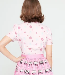 Unique Vintage Blouses|All Things Pink><noscript><img width=