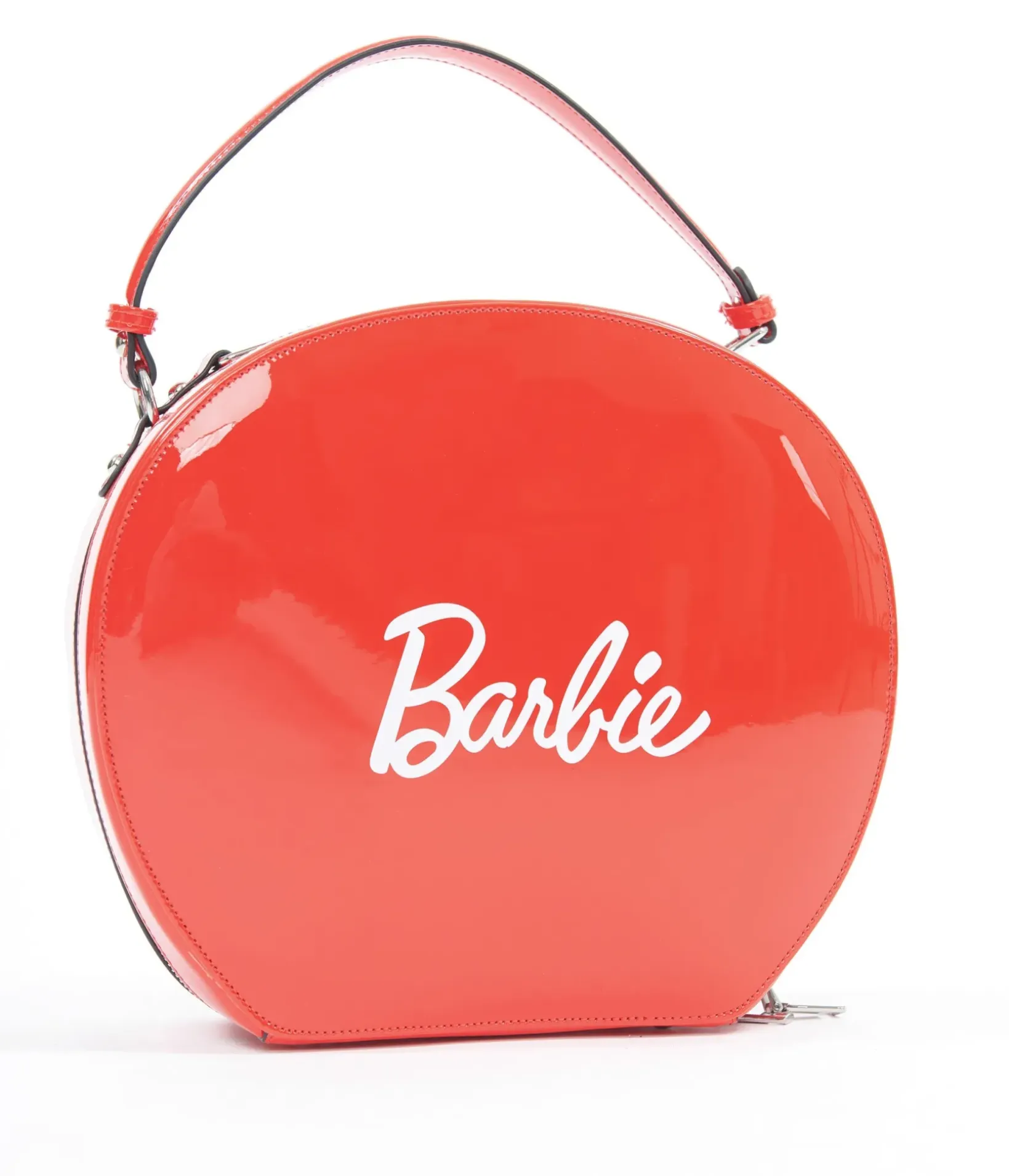Unique Vintage All Things Red|Novelty Bags>Barbie x 1950s Red Leatherette Commuter Set Circle Bag