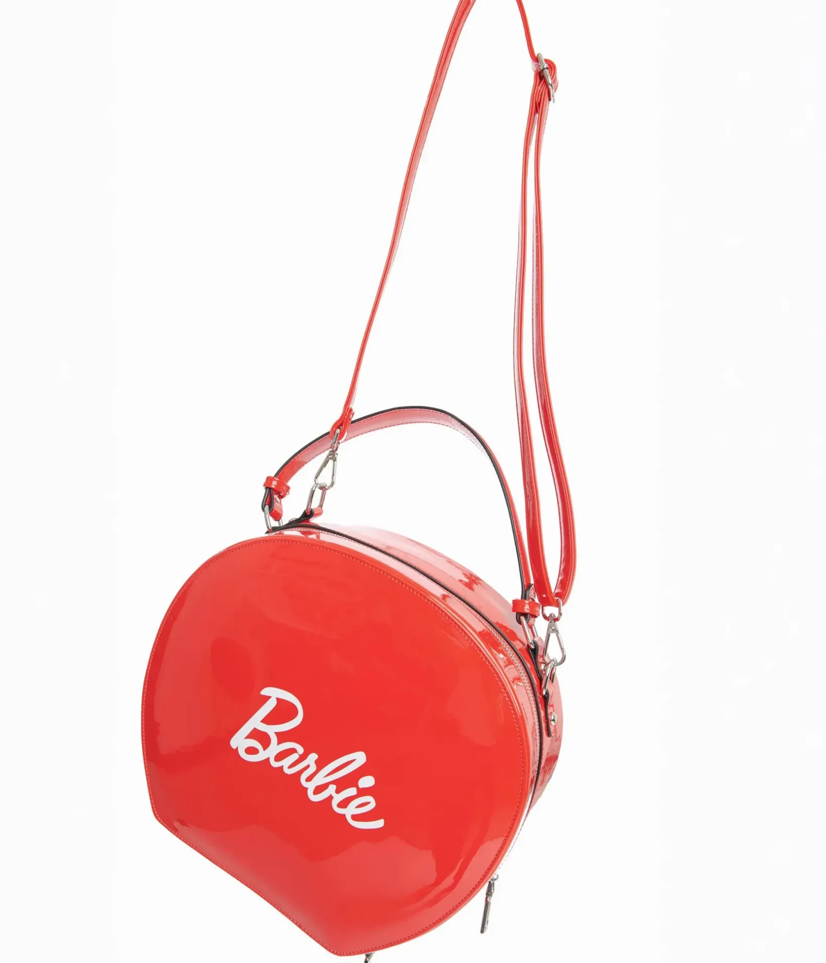 Unique Vintage All Things Red|Novelty Bags>Barbie x 1950s Red Leatherette Commuter Set Circle Bag