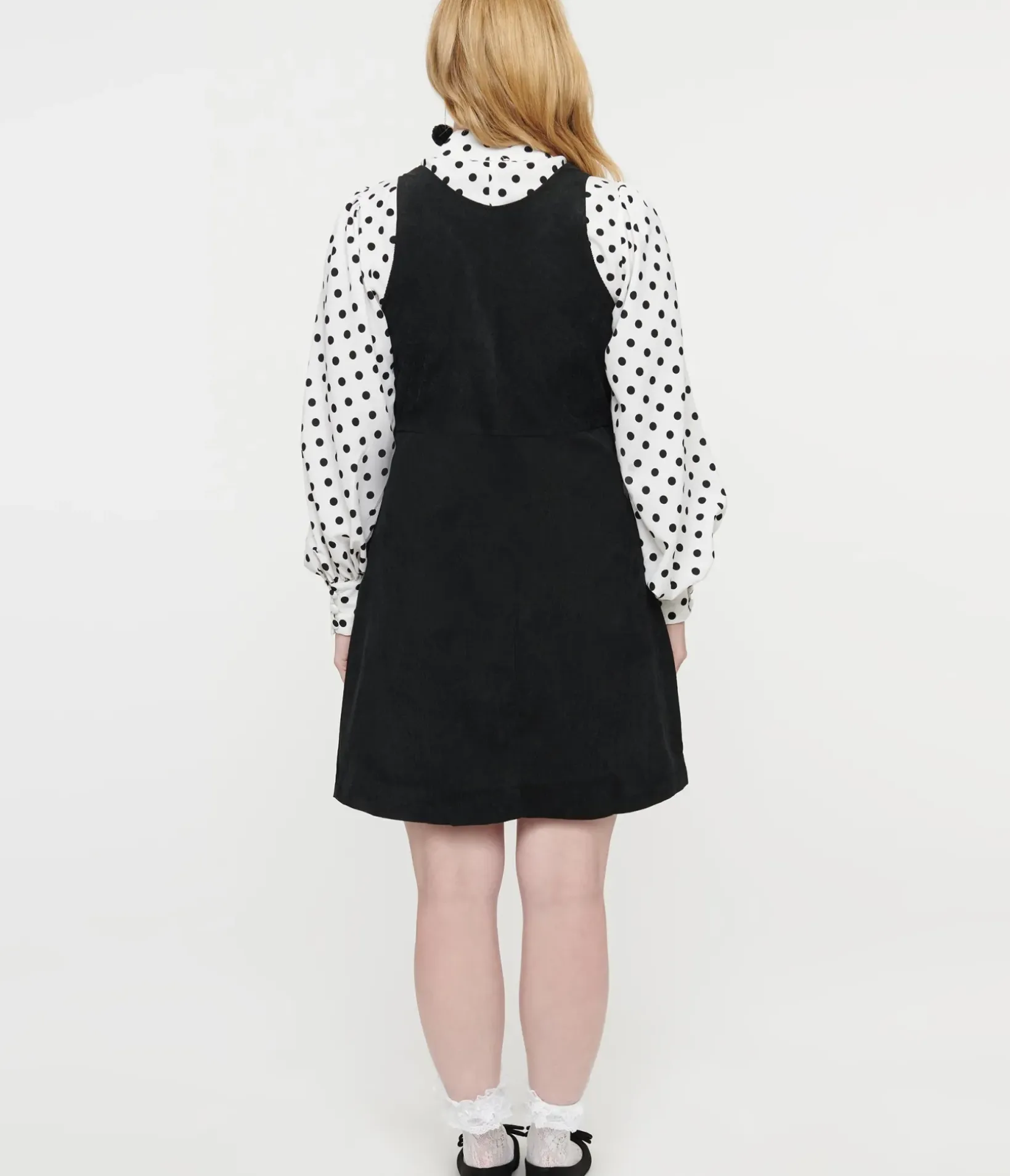 Unique Vintage Fit & Flare|Pocket Dresses>Black Button Up Fit & Flare Dress