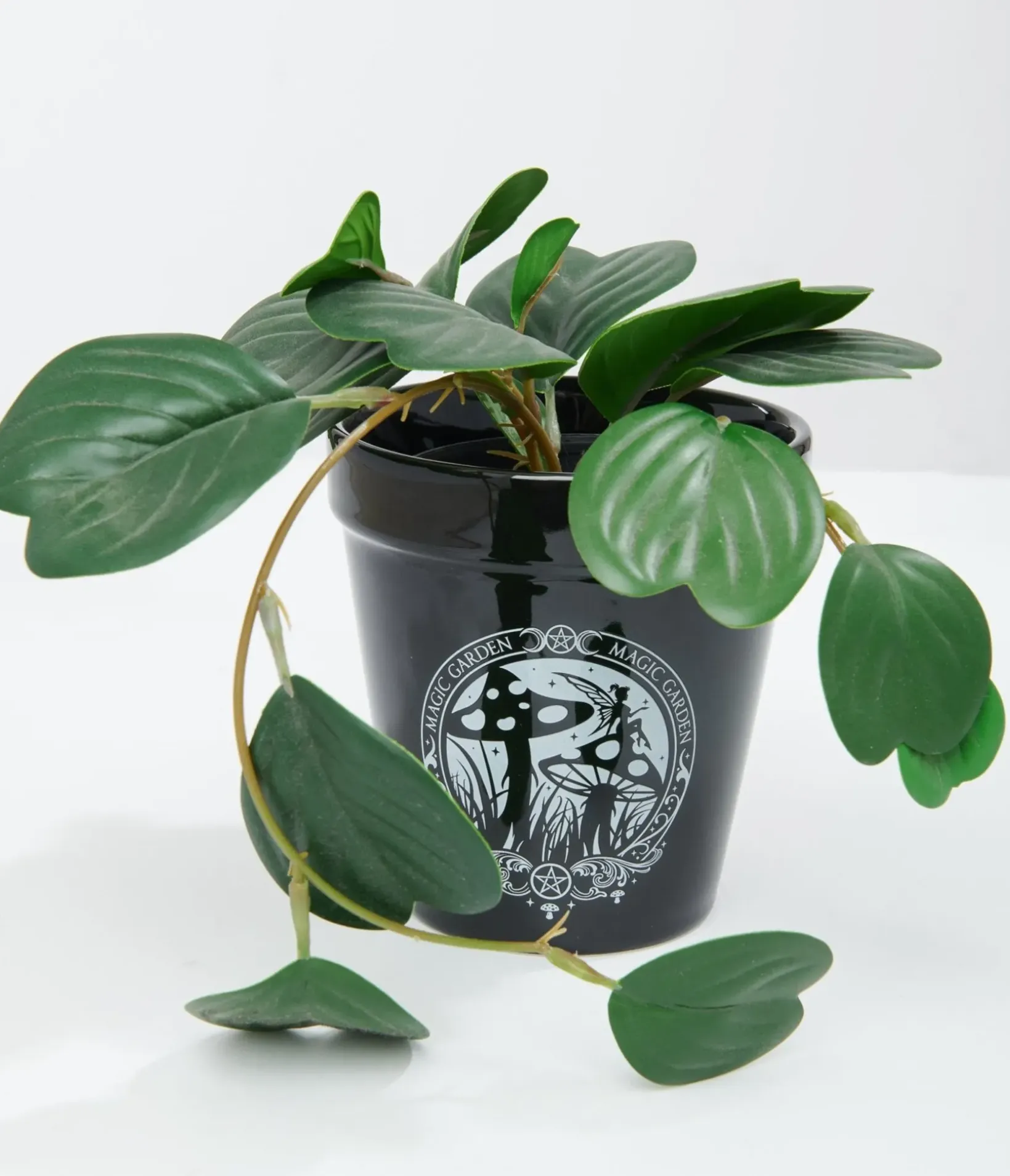 Unique Vintage Halloween>Black Magic Garden Plant Pot