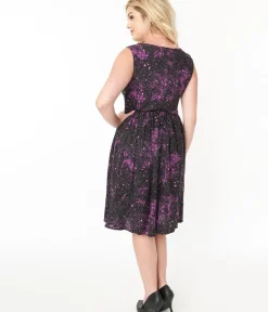 Unique Vintage Fit & Flare|Pocket Dresses><noscript><img width=