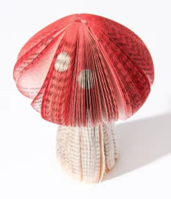 Unique Vintage Gifts For The Home>Book of Mushroom Decorative Piece