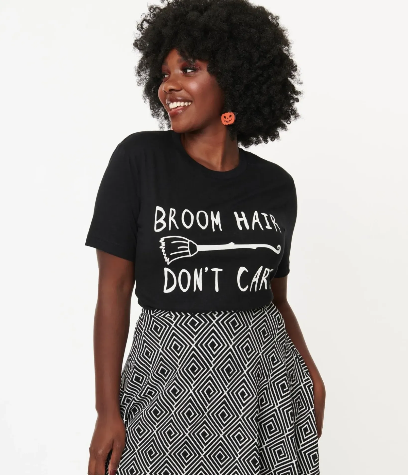 Unique Vintage Graphic Tees|All Things Black>Broom Hair Unisex Graphic Tee