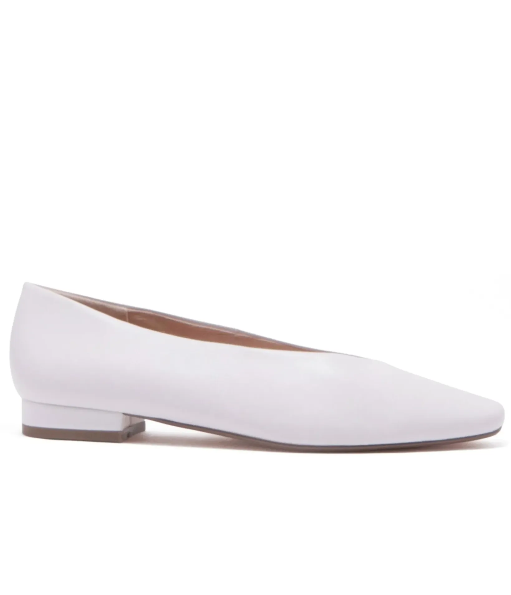 Unique Vintage Special Occasion|Flats>Chelsea Crew White Leather Slick Flats