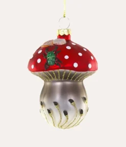 Unique Vintage Gifts For The Home>Cody Foster Mushroom Beetle Ornament