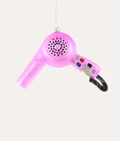 Unique Vintage All Things Pink>Cody Foster Pink Hair Dryer Ornament