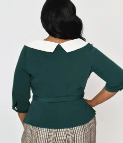Unique Vintage Blouses|Work Wear><noscript><img width=