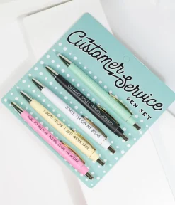 Unique Vintage Gift Under $20|Stationary>Customer Service Pen Set