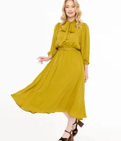 Unique Vintage Midi|Everyday Dresses>Dijon Love Like Ours Midi Dress