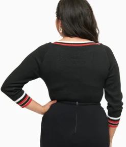 Unique Vintage Sweaters & Cardigans|All Things Black>Disney Mickey & Friends Collection by Classic Mickey Sweater