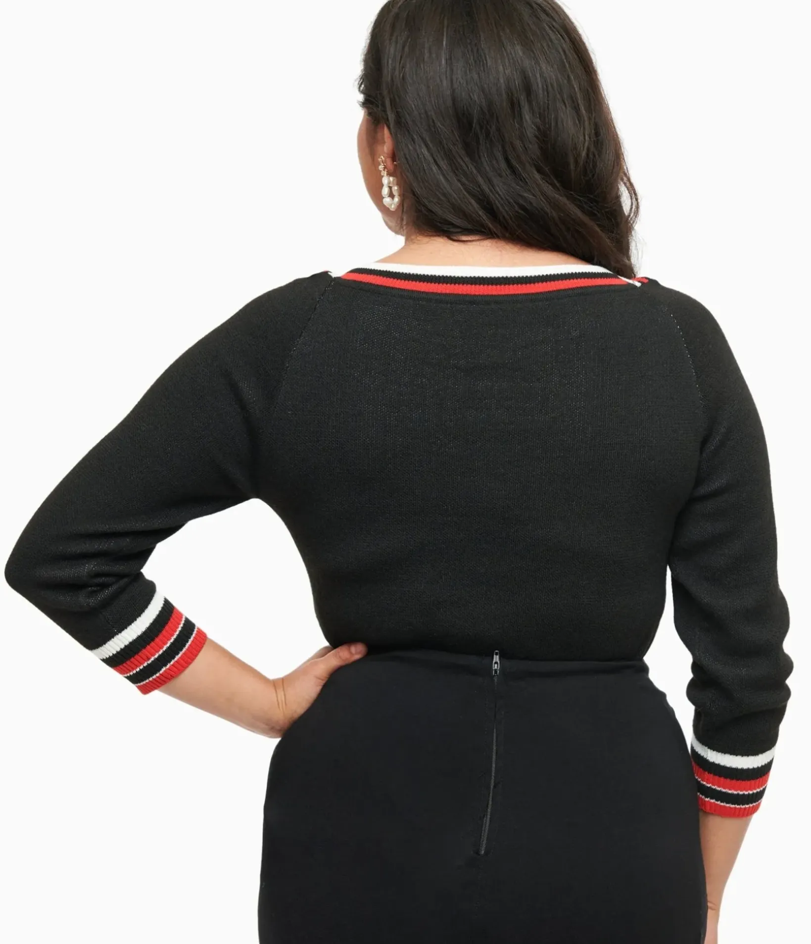 Unique Vintage Sweaters & Cardigans|All Things Black>Disney Mickey & Friends Collection by Classic Mickey Sweater