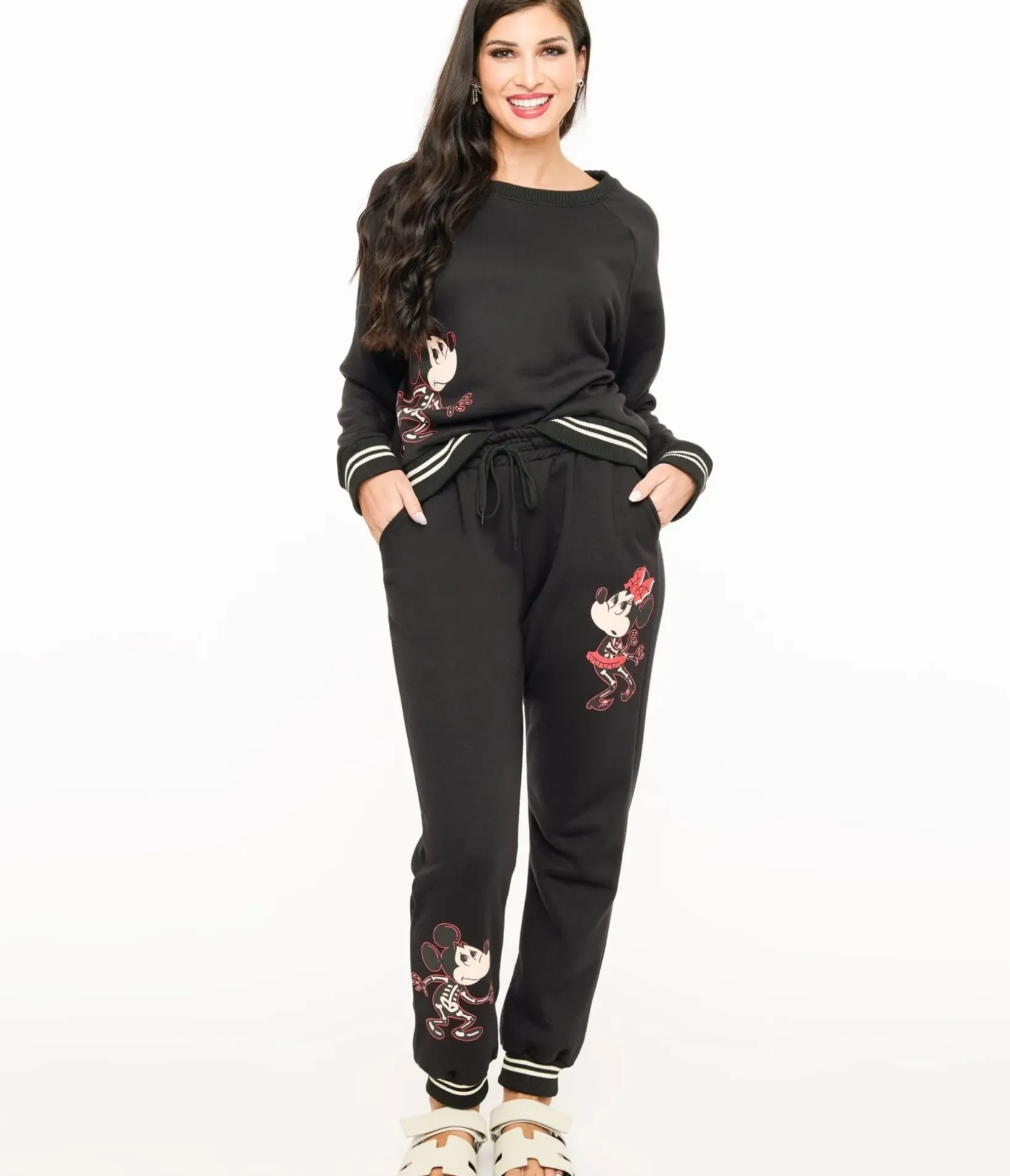 Unique Vintage Pants|Pants>Disney Mickey Halloween collection by Black Mickey Halloween Sweatpants