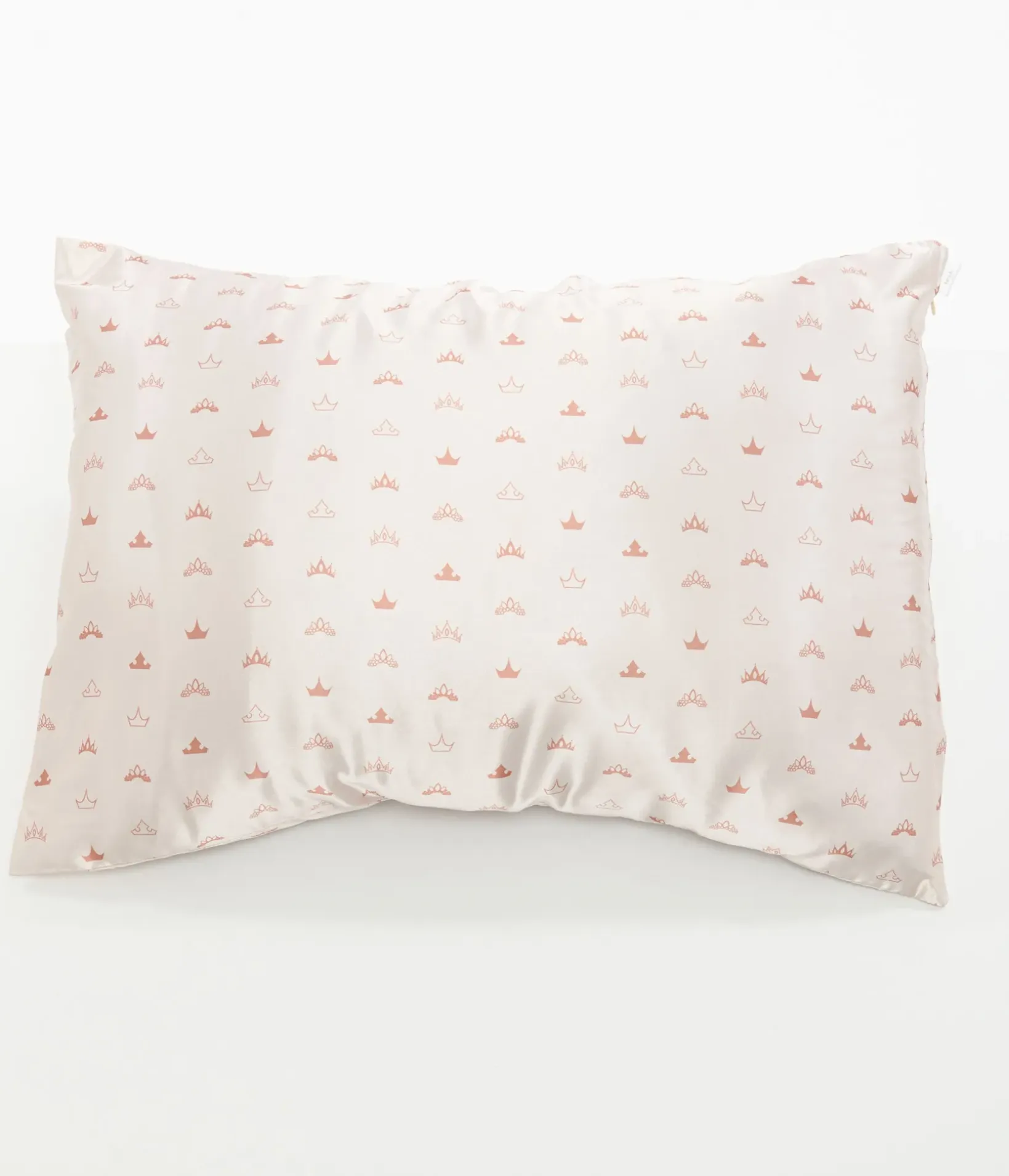 Unique Vintage All Things Pink|Gifts For The Home>Disney x Kitsch Pink & Princess Crowns Satin Pillowcase
