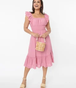 Unique Vintage Midi|Everyday Dresses><noscript><img width=
