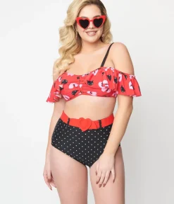 Unique Vintage Swim Bottoms><noscript><img width=