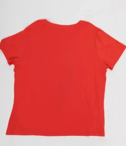 Unique Vintage All Things Red>Emily The Strange x Red Little Miss Strange Fitted Graphic Tee