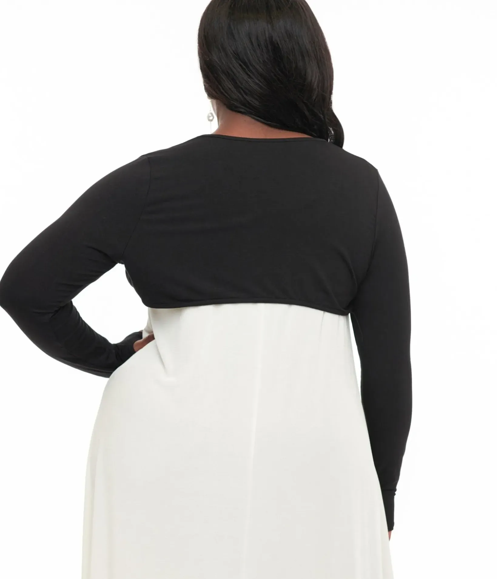 Unique Vintage All Things Black>Foxblood Black Signature Bolero