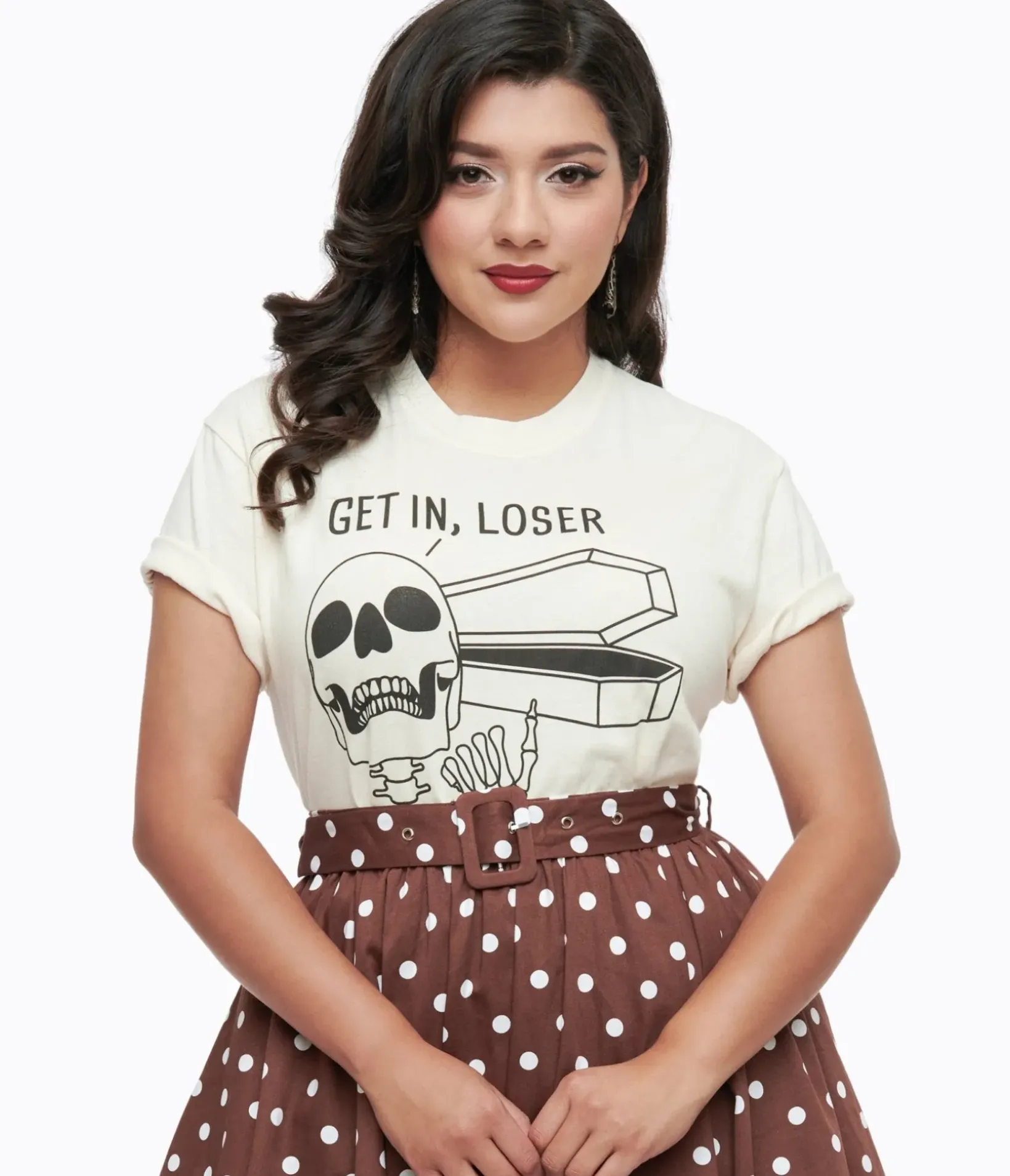 Unique Vintage Graphic Tees|Graphic Tees>Get In Loser Unisex Graphic Tee