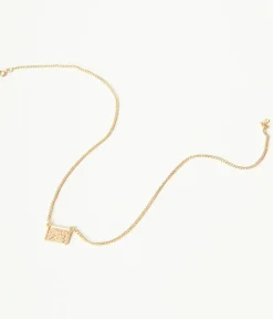 Unique Vintage Necklaces>Gold Have A Bad Day Mini Charm Necklace