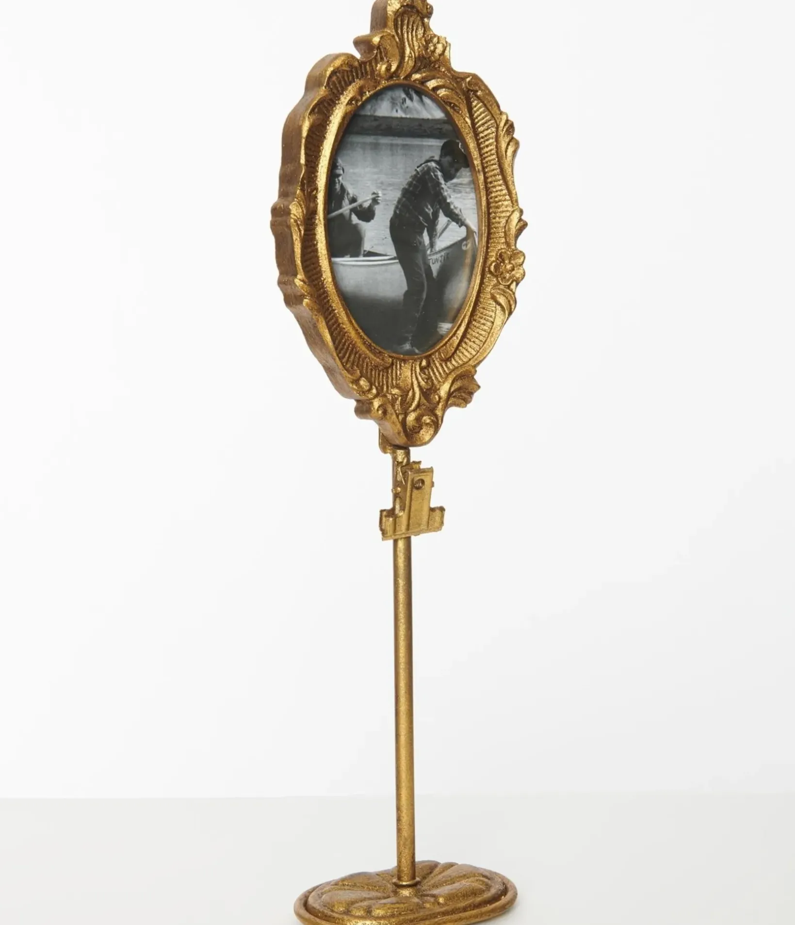 Unique Vintage Special Occasion|Gifts For The Home>Gold Oval Baroque Standing Frame