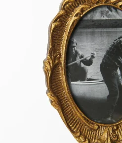 Unique Vintage Special Occasion|Gifts For The Home>Gold Oval Baroque Standing Frame