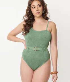 Unique Vintage One Piece Swim><noscript><img width=
