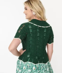 Unique Vintage Sweaters & Cardigans|Work Wear><noscript><img width=