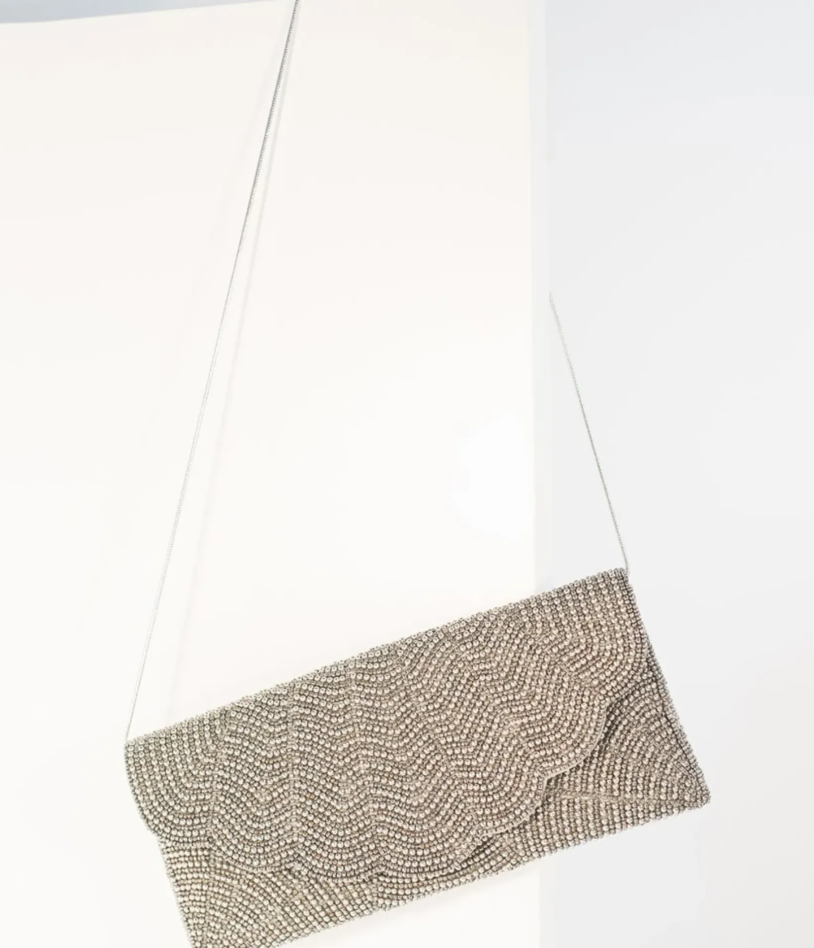 Unique Vintage Special Occasion|Prom Accessories>Gunmetal & Silver Beaded Envelope Clutch