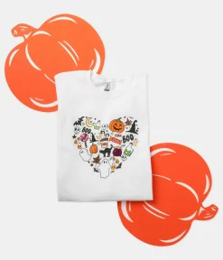 Unique Vintage Graphic Tees|Halloween>Halloween Heart Unisex Graphic Sweatshirt