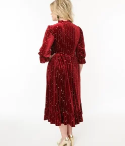 Unique Vintage Midi|Everyday Dresses><noscript><img width=