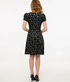 Unique Vintage Fit & Flare|Everyday Dresses><noscript><img width=