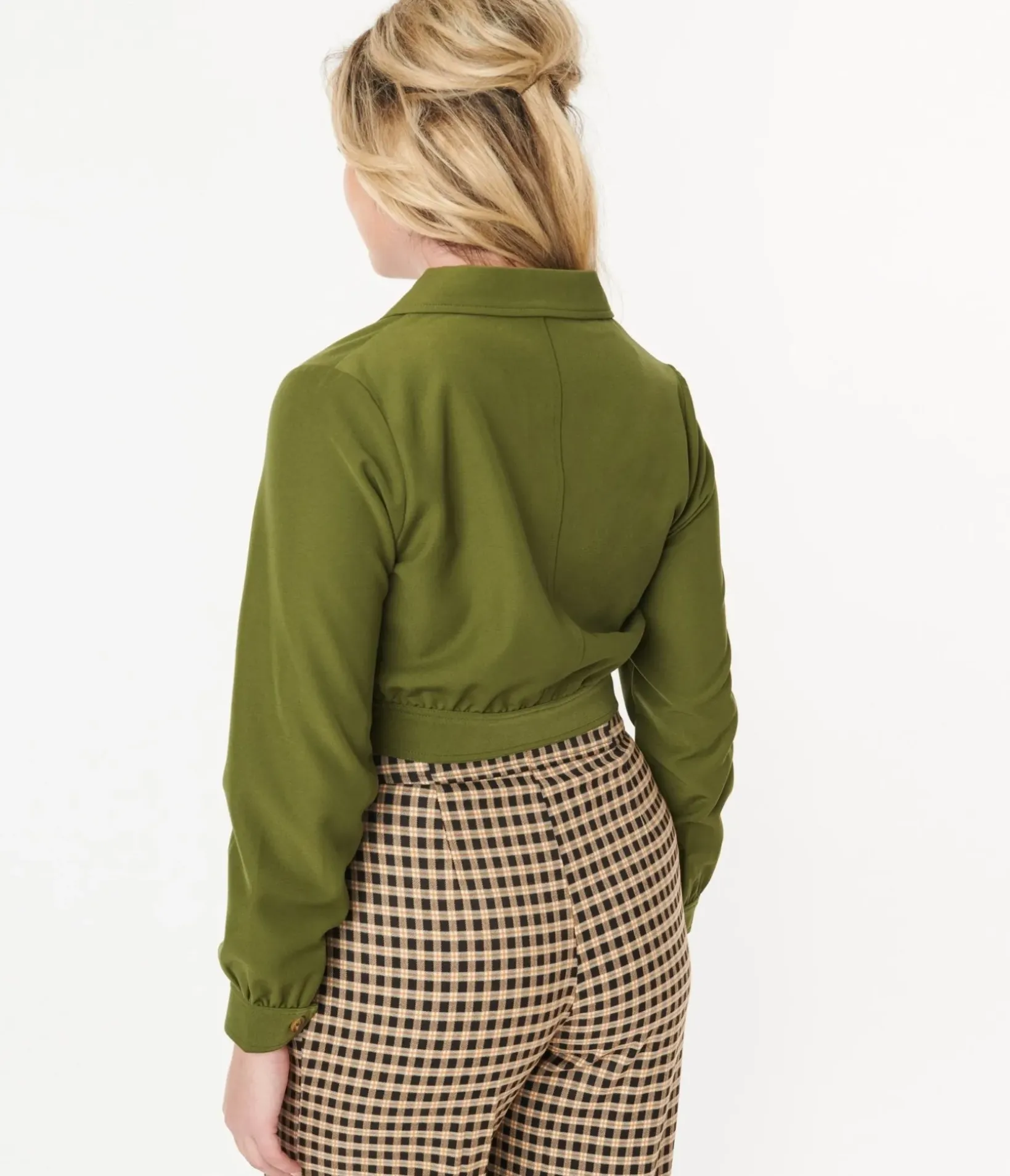 Unique Vintage Jackets|Coats & Jackets>Hell Bunny 1940s Green Ravenswood Jacket