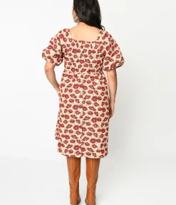 Unique Vintage Fit & Flare|Pocket Dresses><noscript><img width=