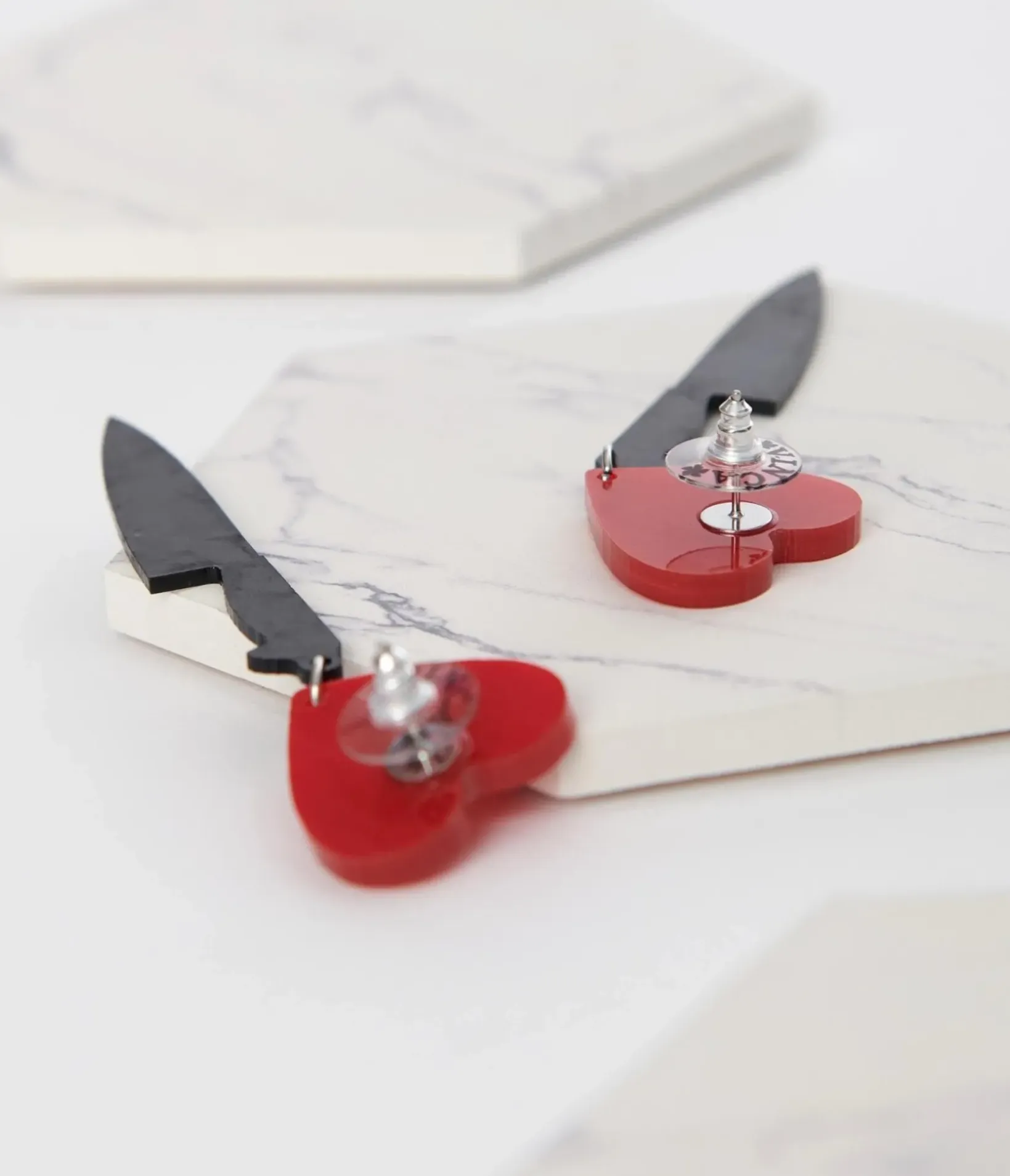 Unique Vintage Earrings>Knife Drop Earrings