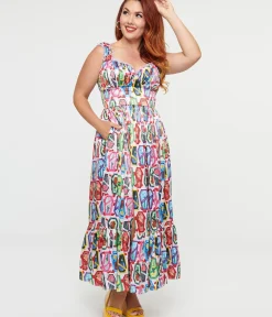 Unique Vintage Midi|Pocket Dresses><noscript><img width=