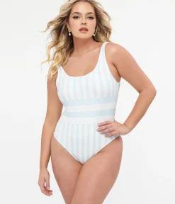 Unique Vintage One Piece Swim|One Piece Swim><noscript><img width=