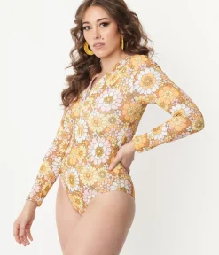 Unique Vintage One Piece Swim><noscript><img width=