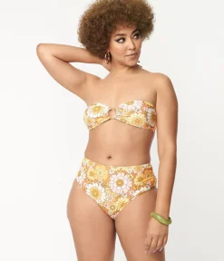 Unique Vintage Two Piece Swim><noscript><img width=