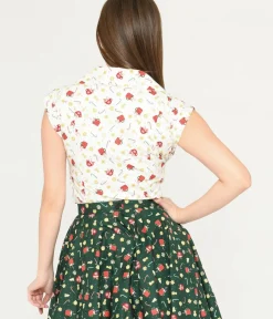 Unique Vintage Blouses|Blouses><noscript><img width=