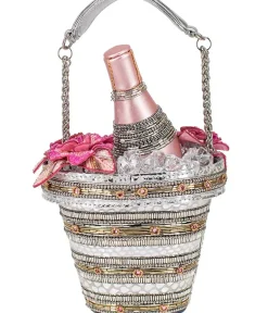 Unique Vintage Bachelorette|Novelty Bags>Mary Frances Champagne On Ice Handbag