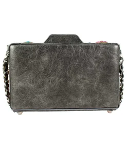 Unique Vintage Novelty Bags>Mary Frances Life in Color Camera Crossbody Bag