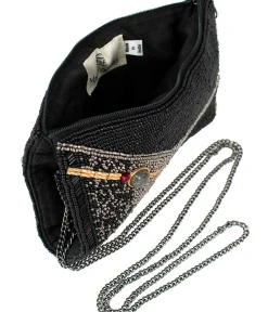 Unique Vintage Novelty Bags>Mary Frances Make it Dirty Crossbody Phone Bag