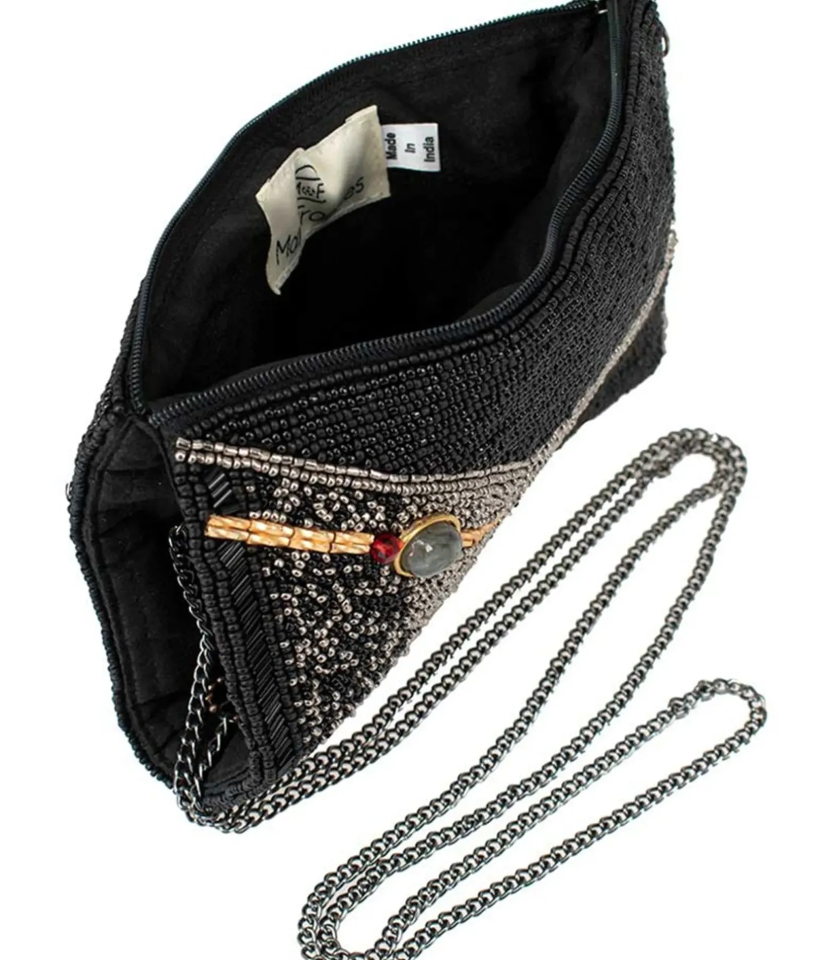 Unique Vintage Novelty Bags>Mary Frances Make it Dirty Crossbody Phone Bag