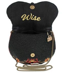 Unique Vintage Novelty Bags>Mary Frances Night Owl Crossbody Handbag