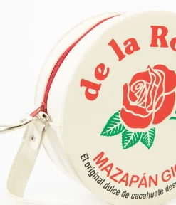 Unique Vintage Novelty Bags>Mexican Mazapan Leatherette Crossbody Bag