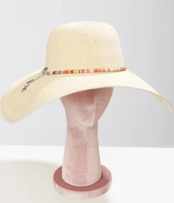 Unique Vintage Summer Vacation|Bachelorette>Multicolor Stripe Rope Straw Sun Hat