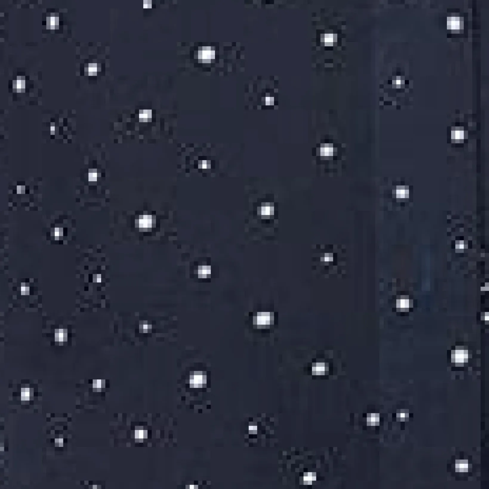 Unique Vintage Blouses>Navy & Ivory Pin Dot Bow Top