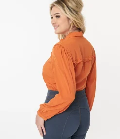 Unique Vintage Blouses|Work Wear><noscript><img width=
